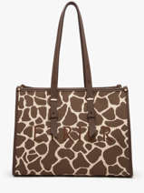 Sac Port� �paule Safari Etrier Marron safari ESAI160L