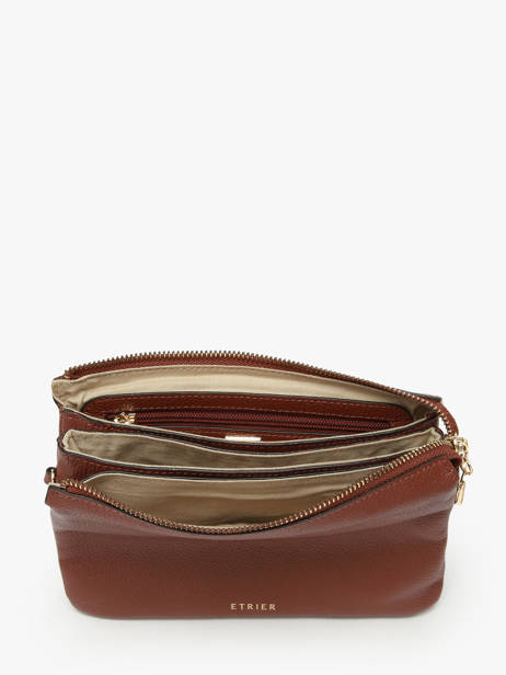 Sac Bandoulière Tradition Cuir Etrier Marron tradition ETRA0143 vue secondaire 3
